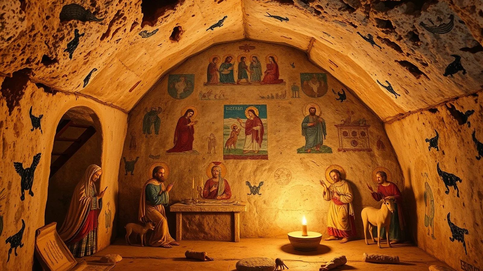 Arte Cristã Primitiva 1: Origens e Símbolos