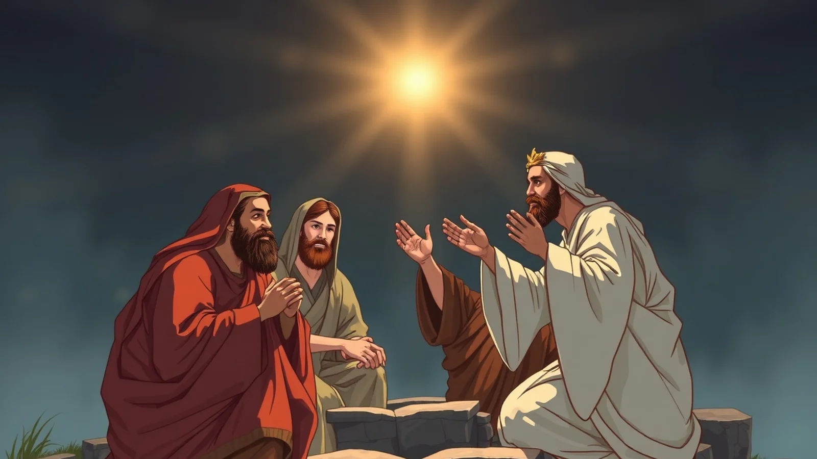 jesus cristo ensinando discipulos