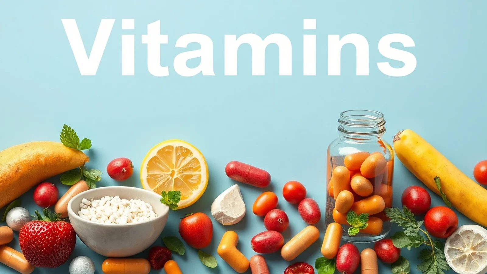 alimentos ricos em vitaminas