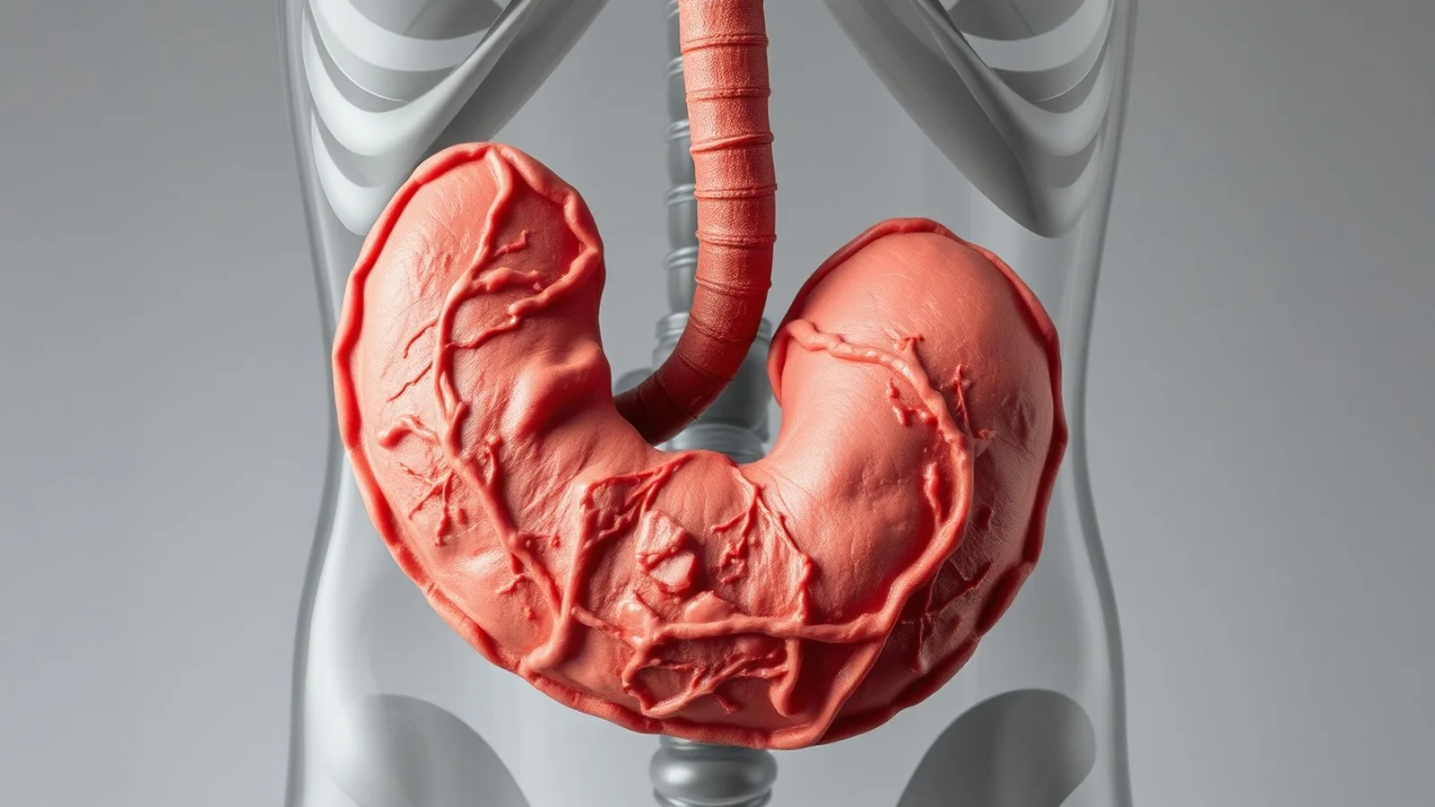 anatomia do estomago humano