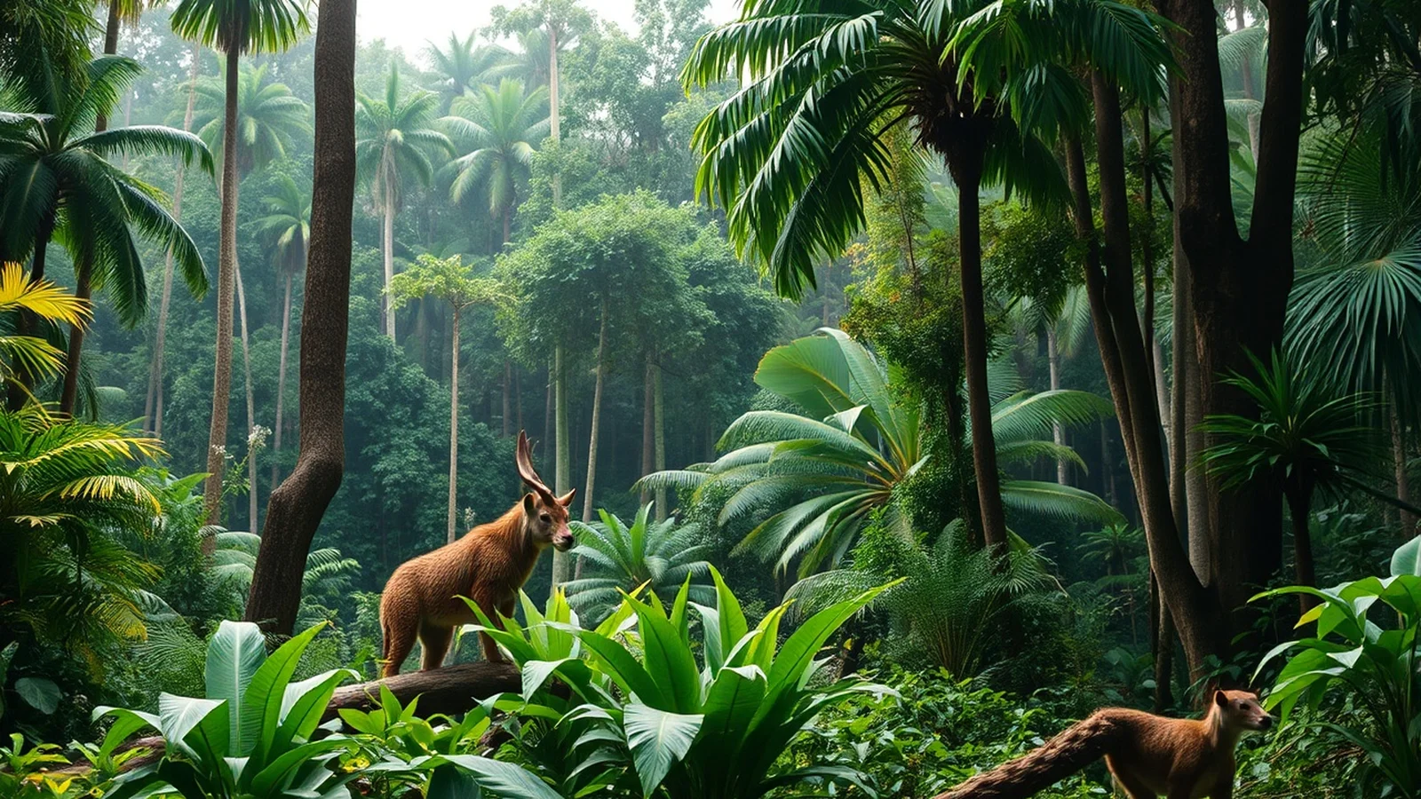 animais em extincao floresta