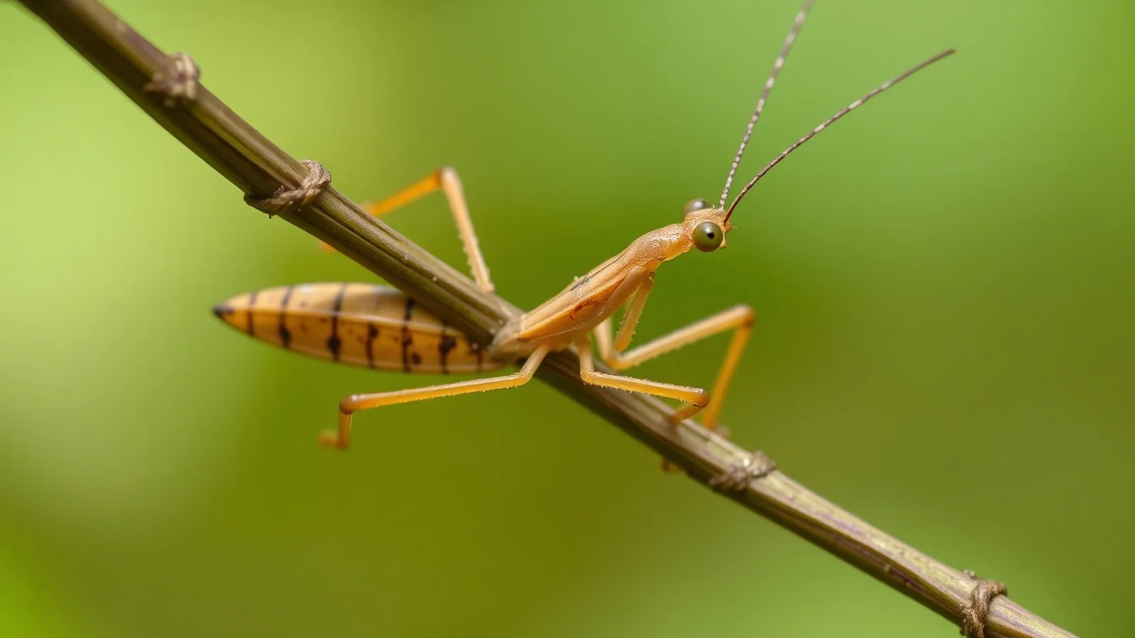 bicho pau camuflado galho