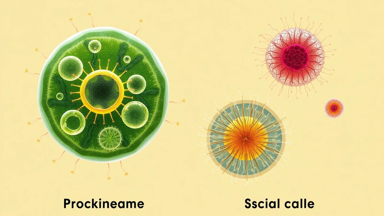 Diferenças Entre Células Procariontes e Eucariontes