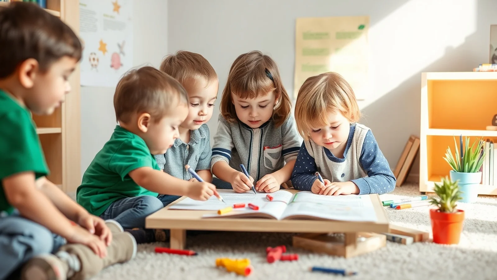 organizacao cantos educacao infantil