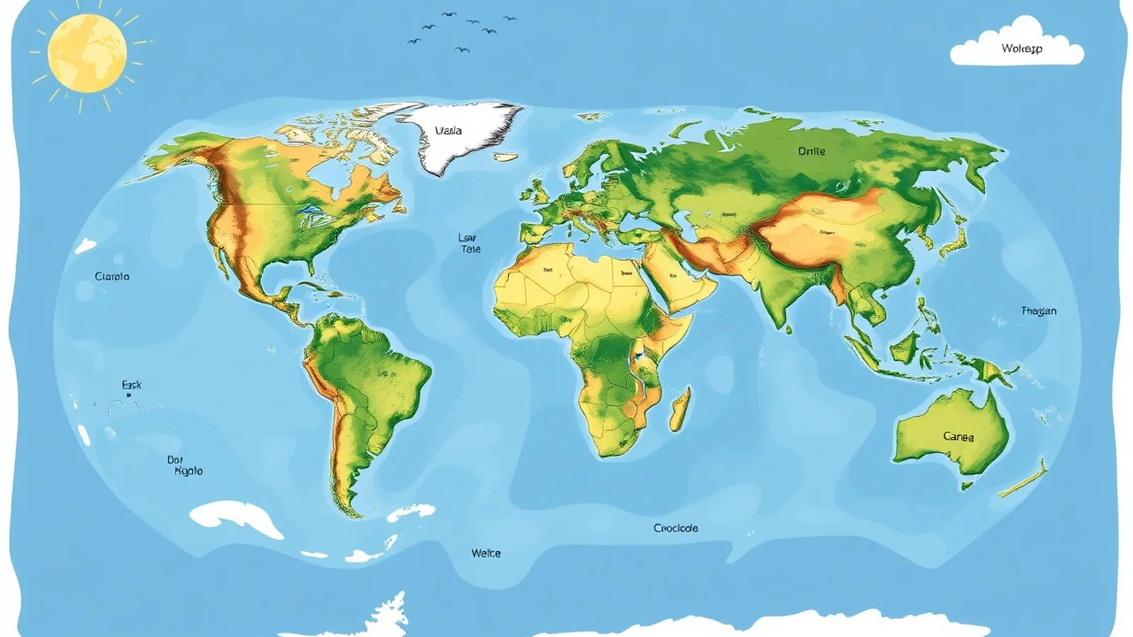 Exercícios Sobre os Principais Biomas do Mundo