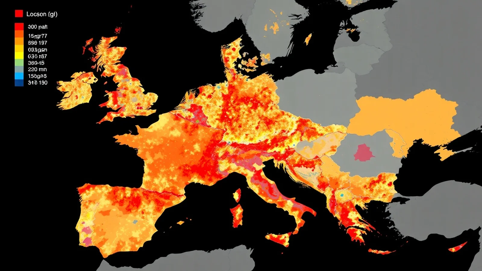 A Distribuição da População no Espaço Geográfico Europeu
