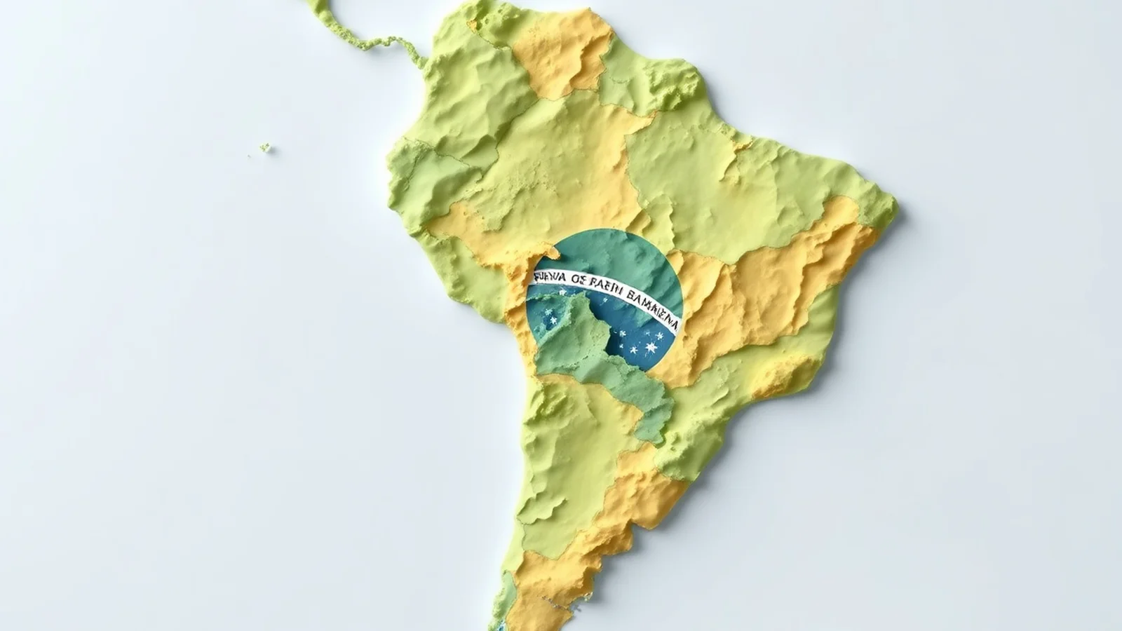 mapa brasil relevo cartografico