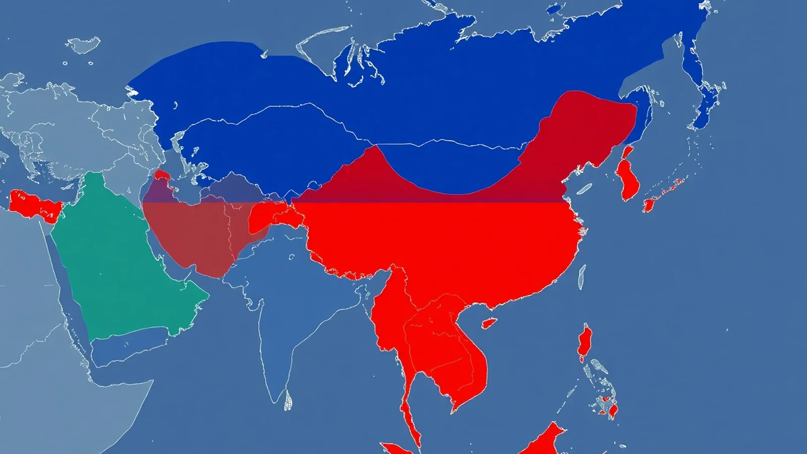 Mapa da Ásia: Países, Regiões e Características