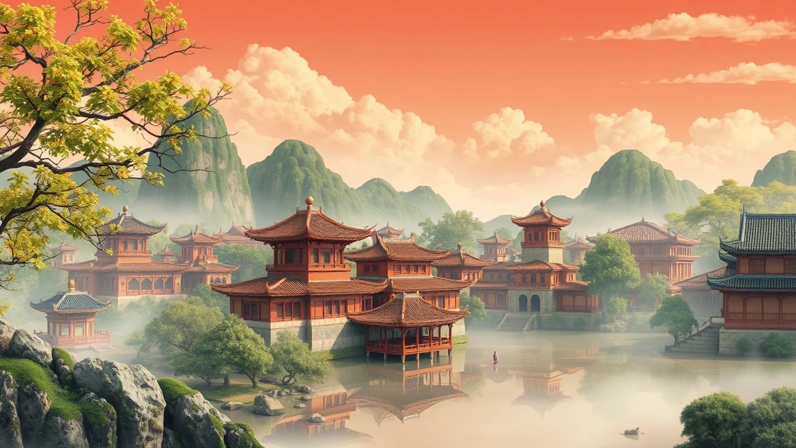 paisagem cultural asia oriental