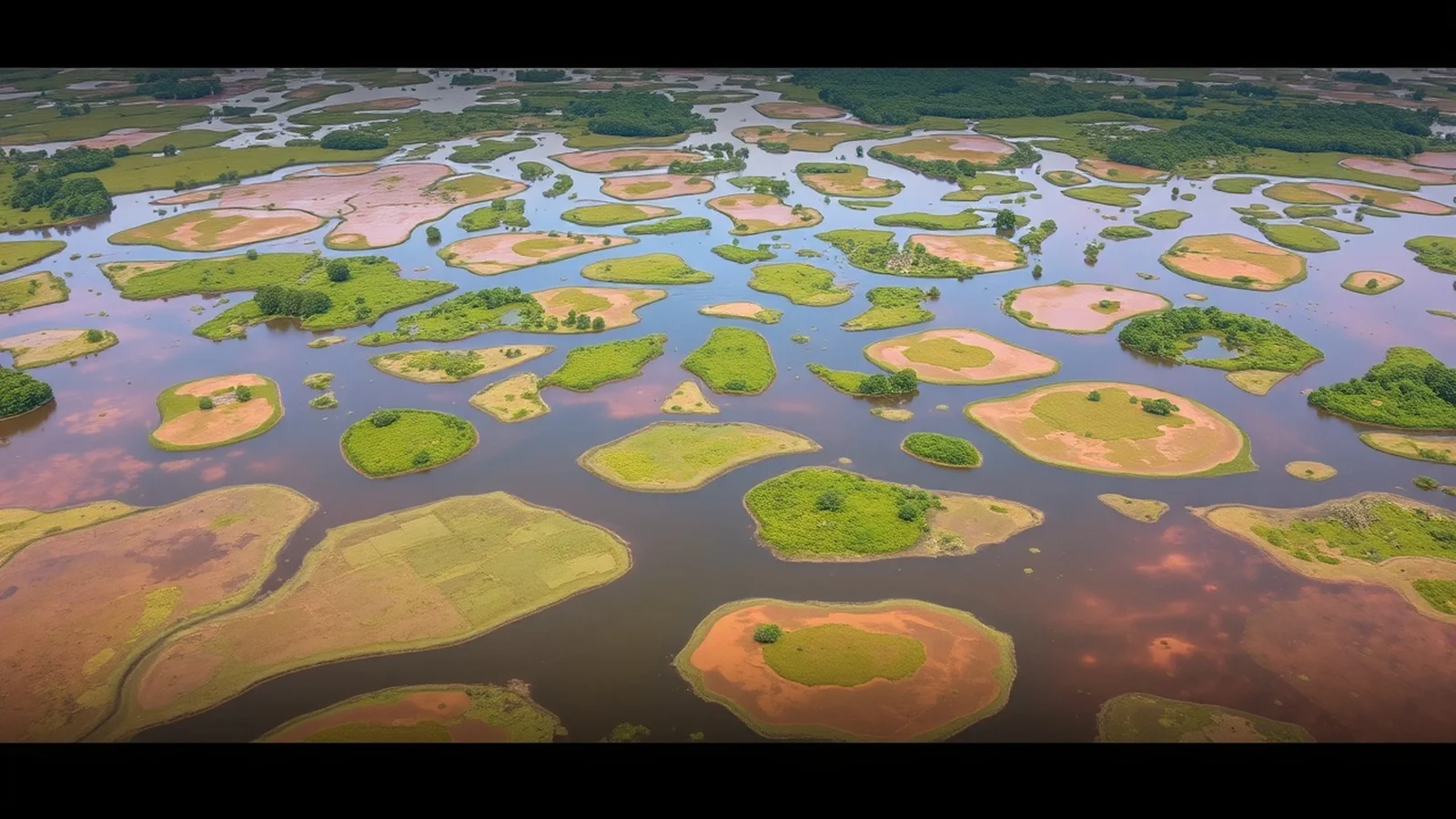 pantanal vista aerea