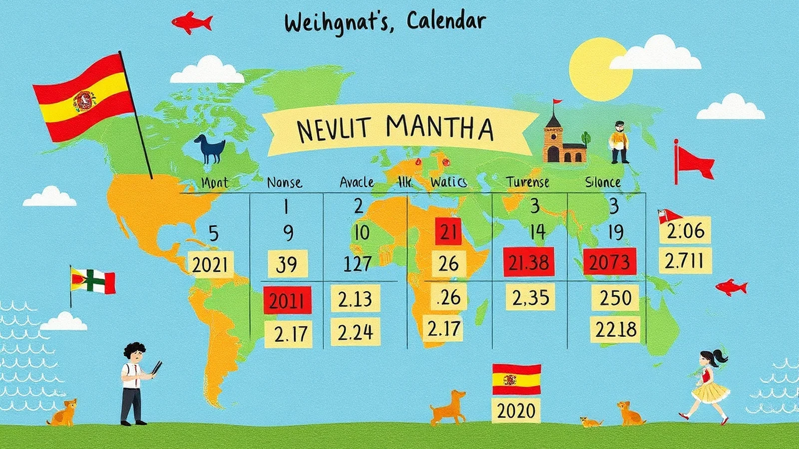 Meses del Año: Guia Completo para Aprender Espanhol
