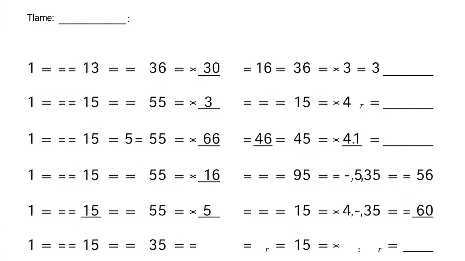 Operações Matemática Básicas: Guia das Quatro Operações