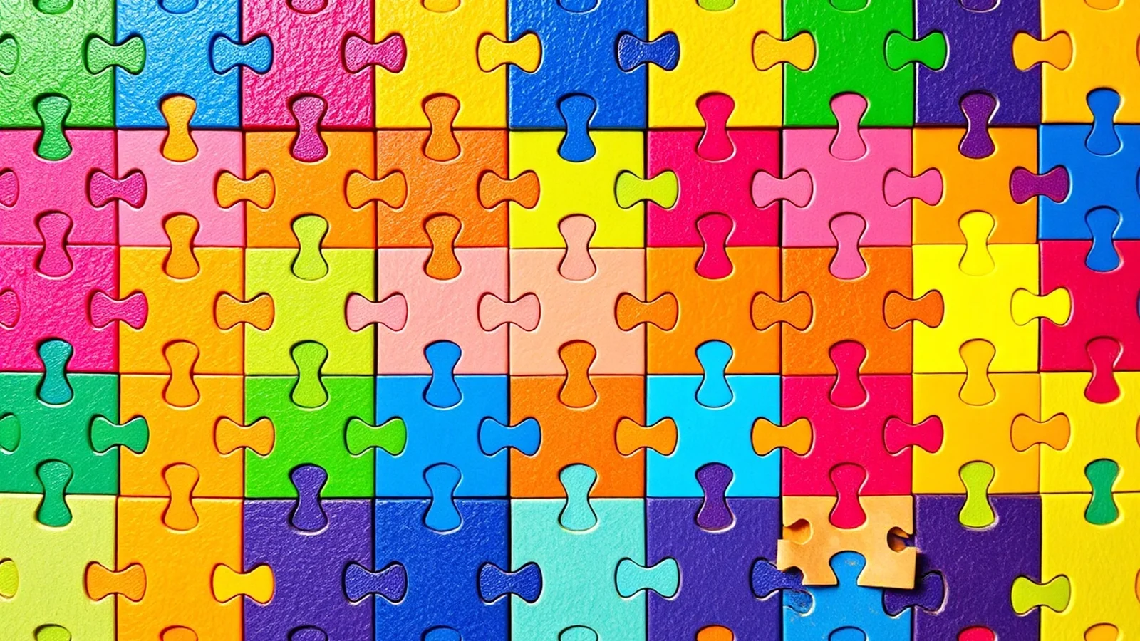 pecas coloridas de tangram geometrico