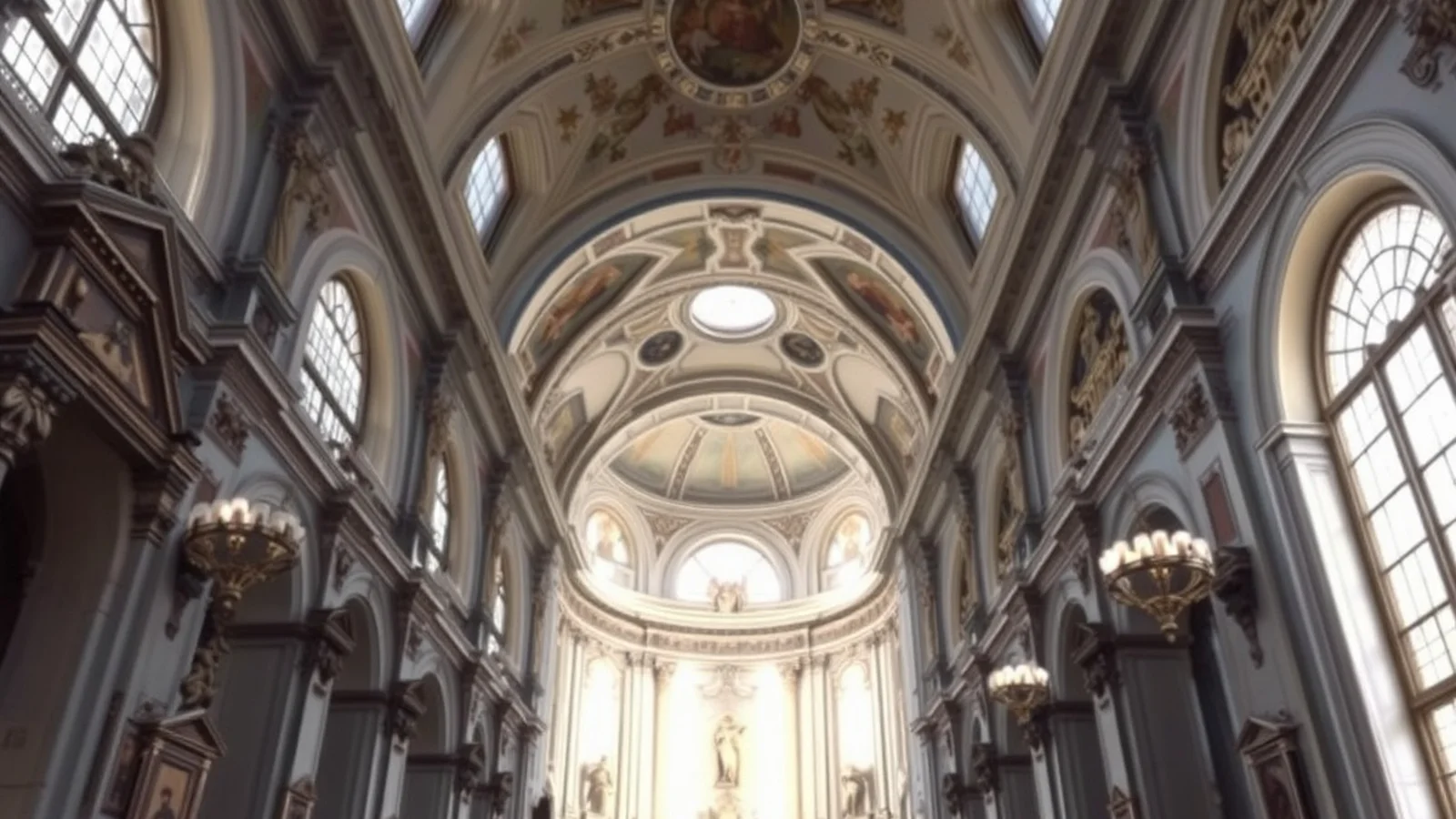 interior igreja barroca