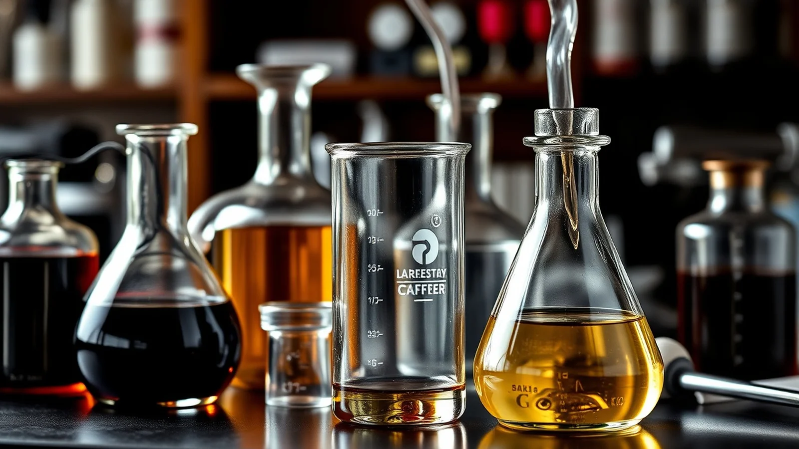 Extração de Cafeína: Métodos, Solventes e Análise