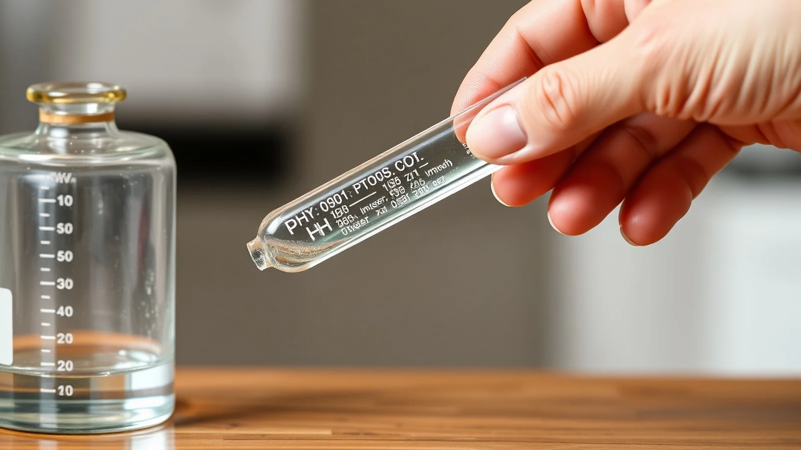 medicao de ph da agua